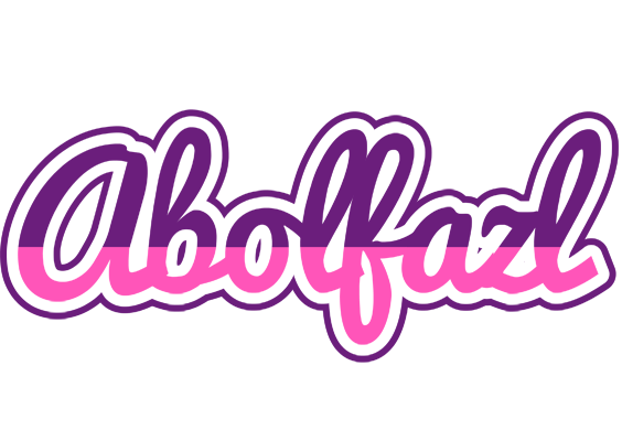 Abolfazl cheerful logo
