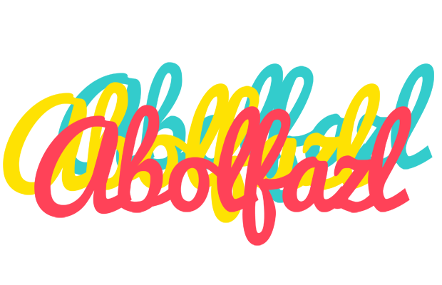 Abolfazl disco logo