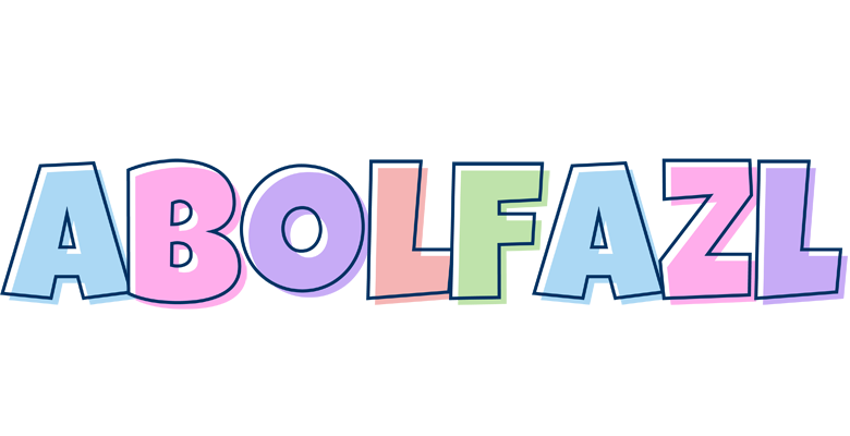 Abolfazl pastel logo