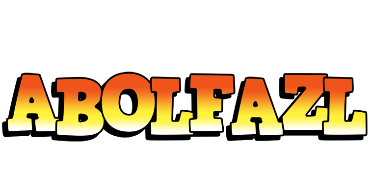 Abolfazl sunset logo
