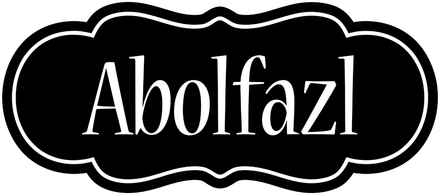 Abolfazl welcome logo