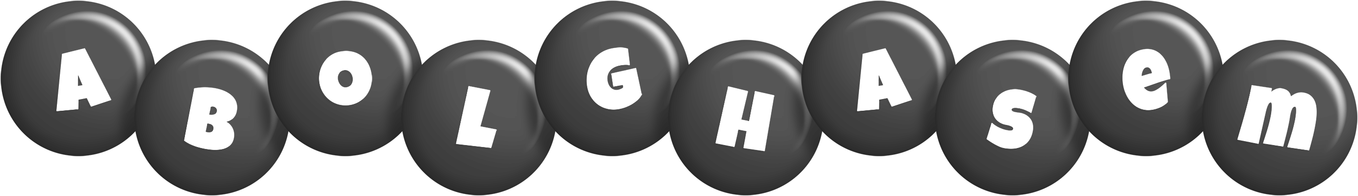 Abolghasem candy-black logo