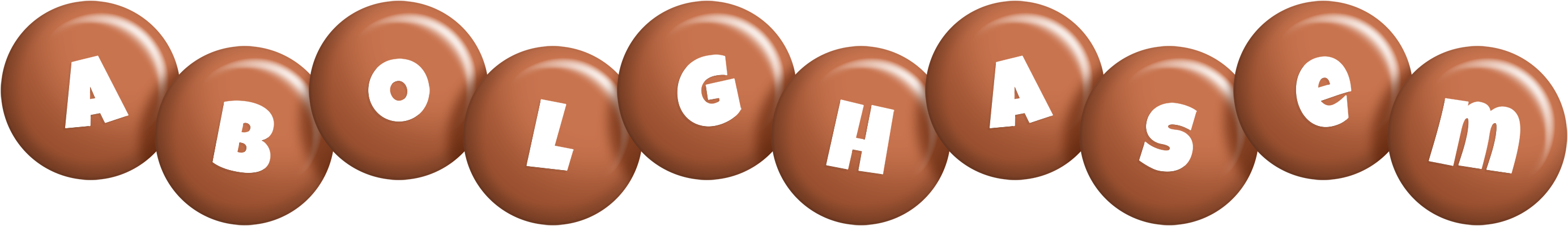 Abolghasem candy-brown logo