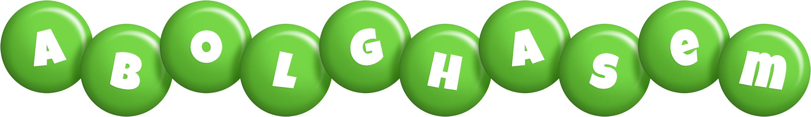 Abolghasem candy-green logo