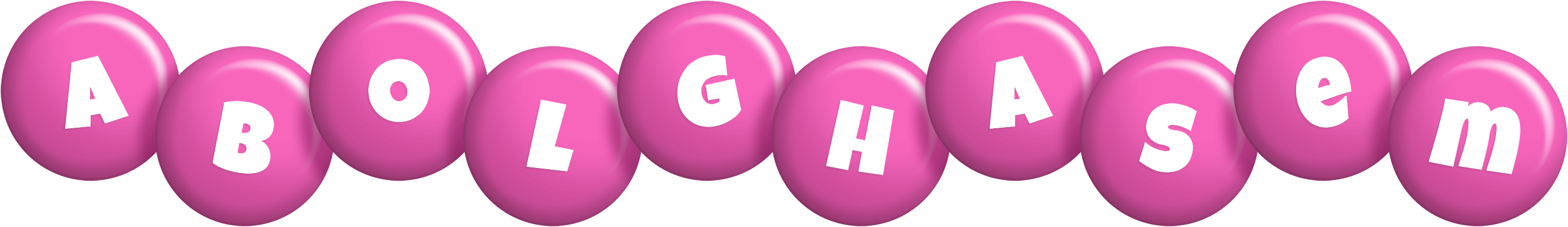 Abolghasem candy-pink logo