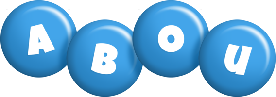 Abou candy-blue logo