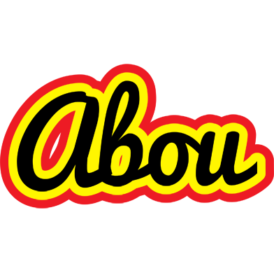 Abou flaming logo