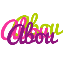 Abou flowers logo