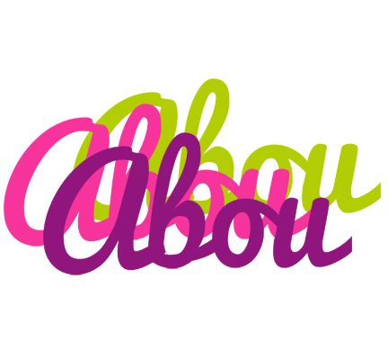 Abou flowers logo