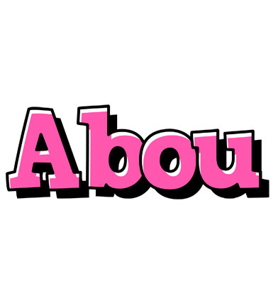 Abou girlish logo