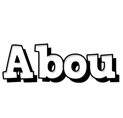 Abou snowing logo