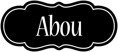 Abou welcome logo