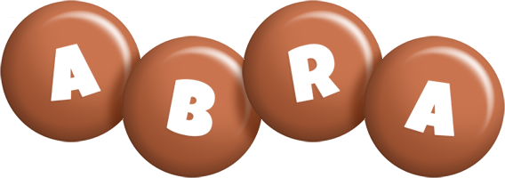 Abra candy-brown logo