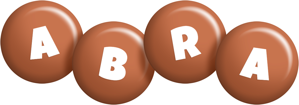 Abra candy-brown logo