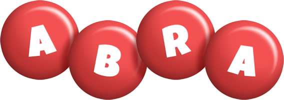 Abra candy-red logo