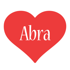 Abra love logo