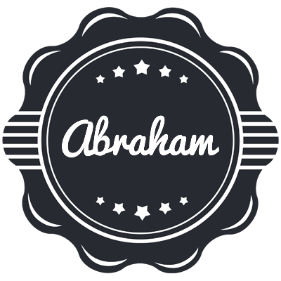 Abraham badge logo