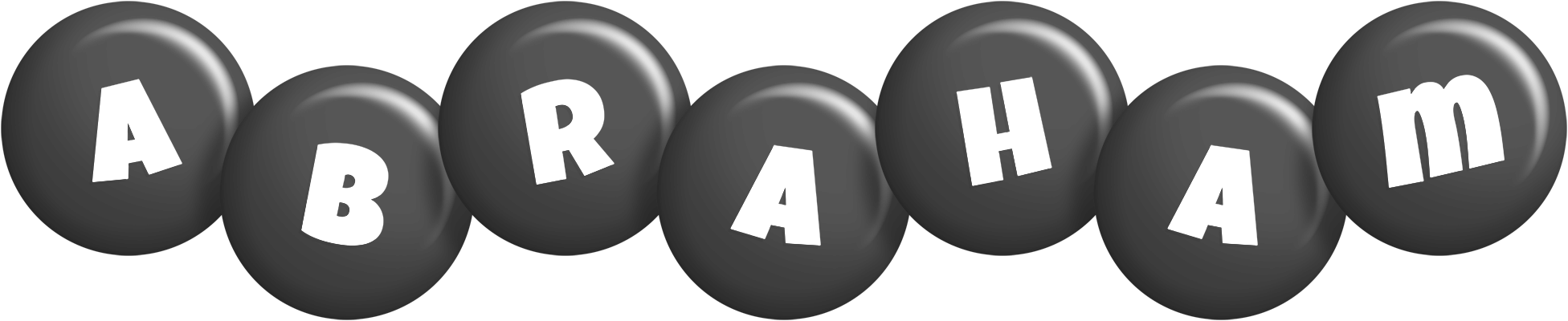 Abraham candy-black logo