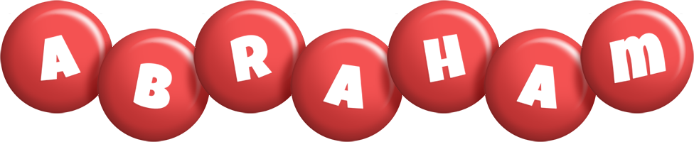 Abraham candy-red logo