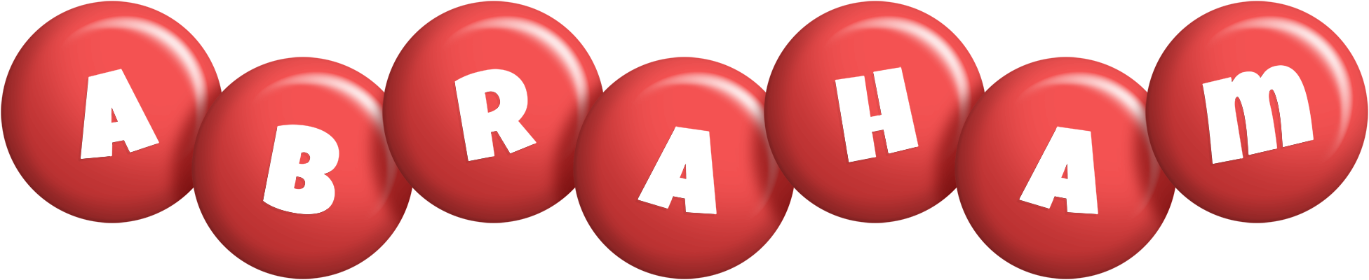 Abraham candy-red logo