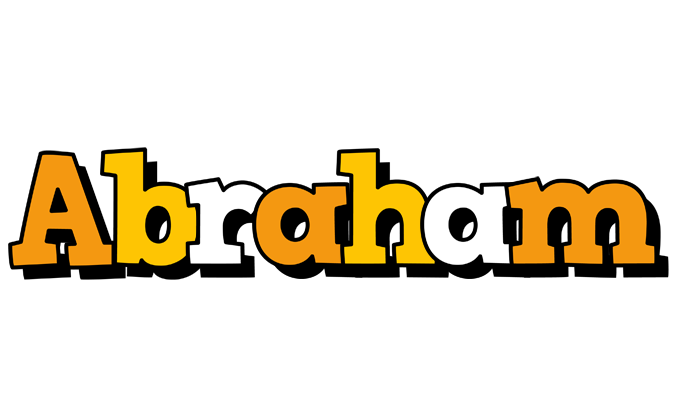 Abraham cartoon logo