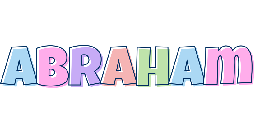 Abraham pastel logo