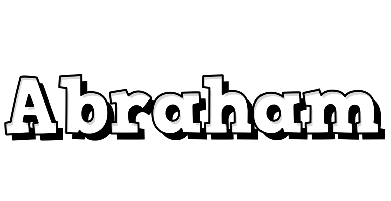 Abraham snowing logo