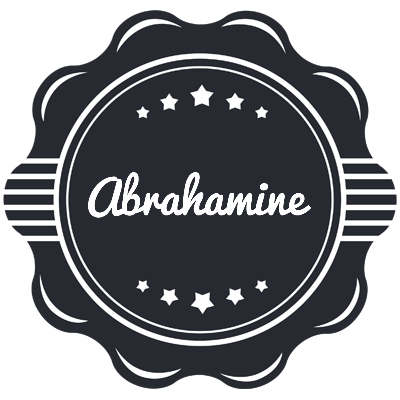 Abrahamine badge logo