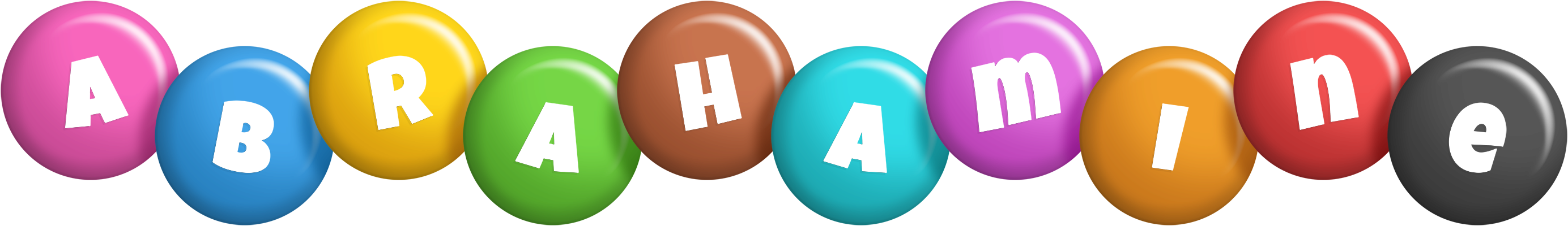 Abrahamine candy logo