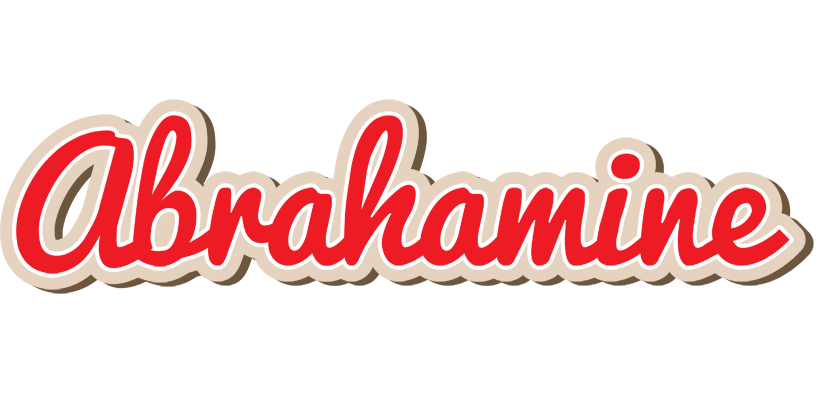 Abrahamine chocolate logo