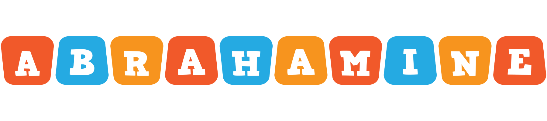 Abrahamine comics logo