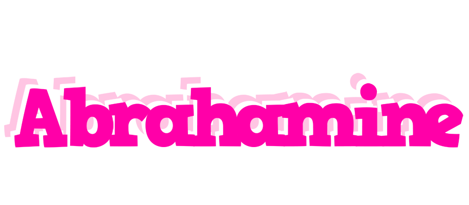 Abrahamine dancing logo