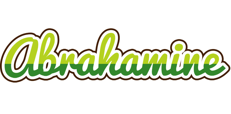 Abrahamine golfing logo
