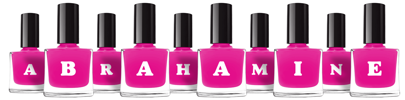 Abrahamine nails logo