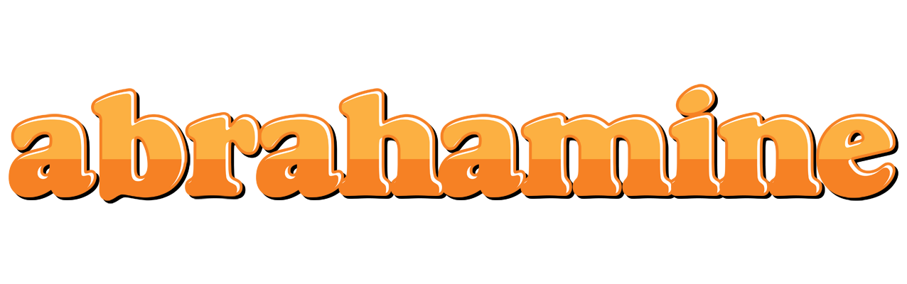 Abrahamine orange logo