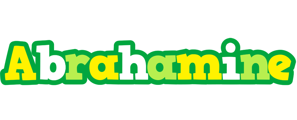 Abrahamine soccer logo