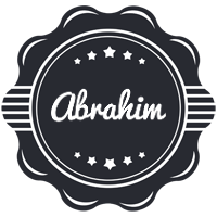 Abrahim badge logo