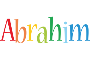 Abrahim birthday logo