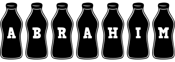 Abrahim bottle logo