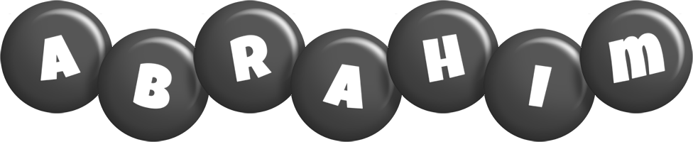 Abrahim candy-black logo