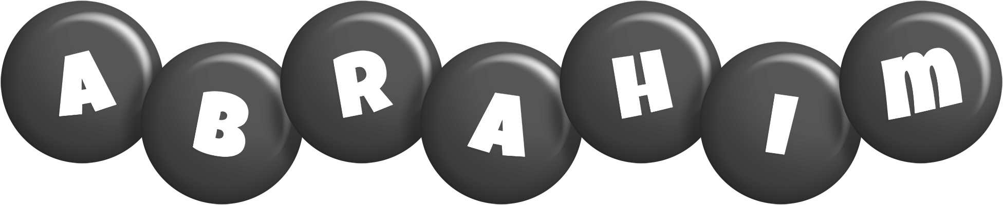Abrahim candy-black logo