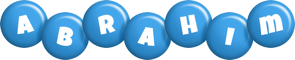 Abrahim candy-blue logo
