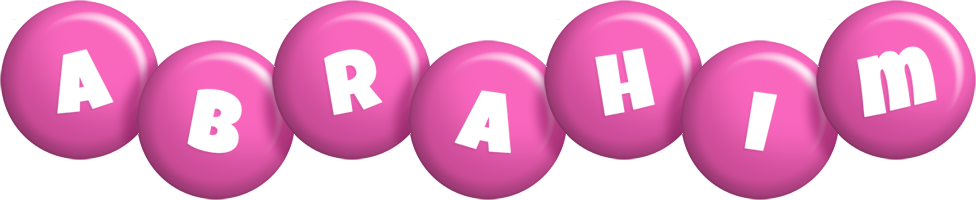 Abrahim candy-pink logo