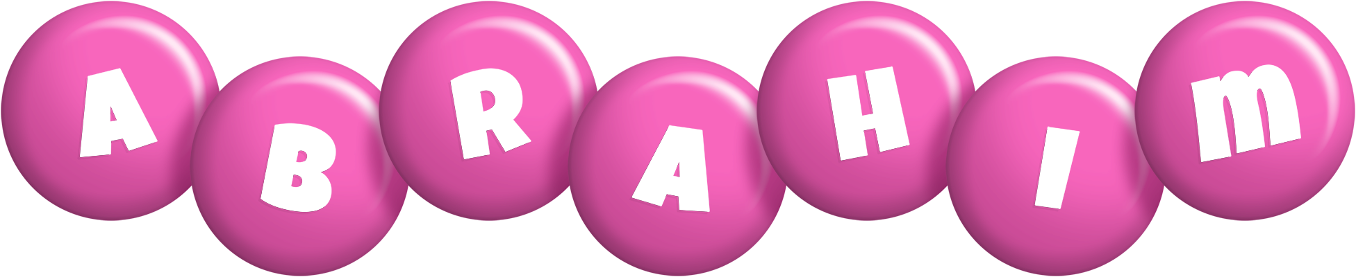 Abrahim candy-pink logo