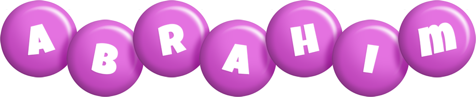 Abrahim candy-purple logo
