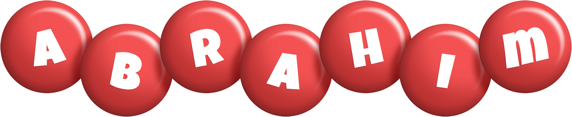 Abrahim candy-red logo