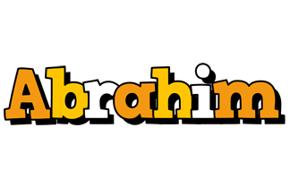Abrahim cartoon logo