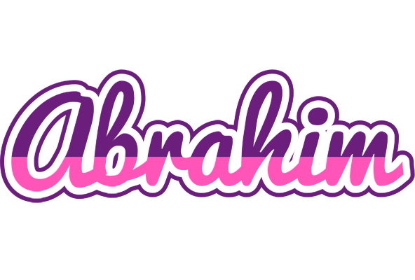Abrahim cheerful logo