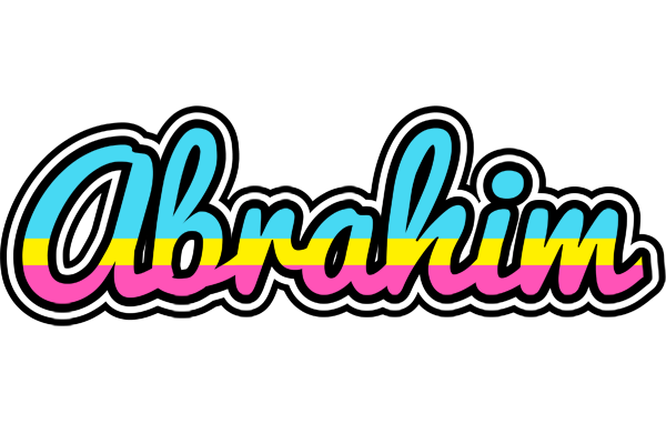 Abrahim circus logo