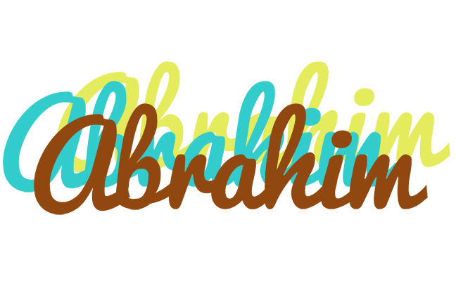 Abrahim cupcake logo